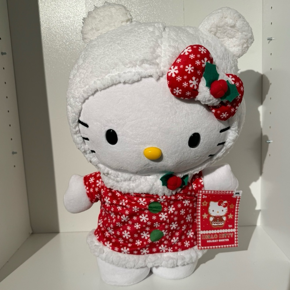 Hello Kitty Christmas greeter